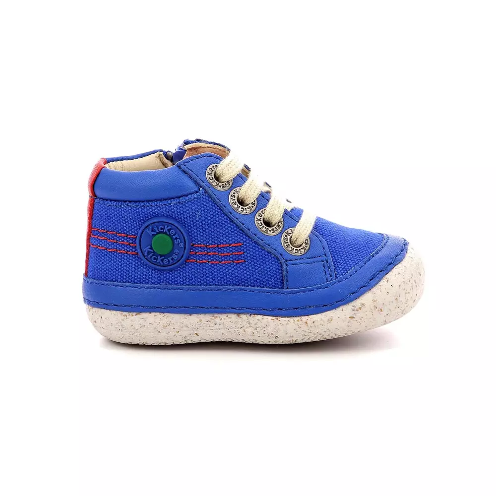 Buty miejskie KICKERS SONISTREET BLEU ROUGE