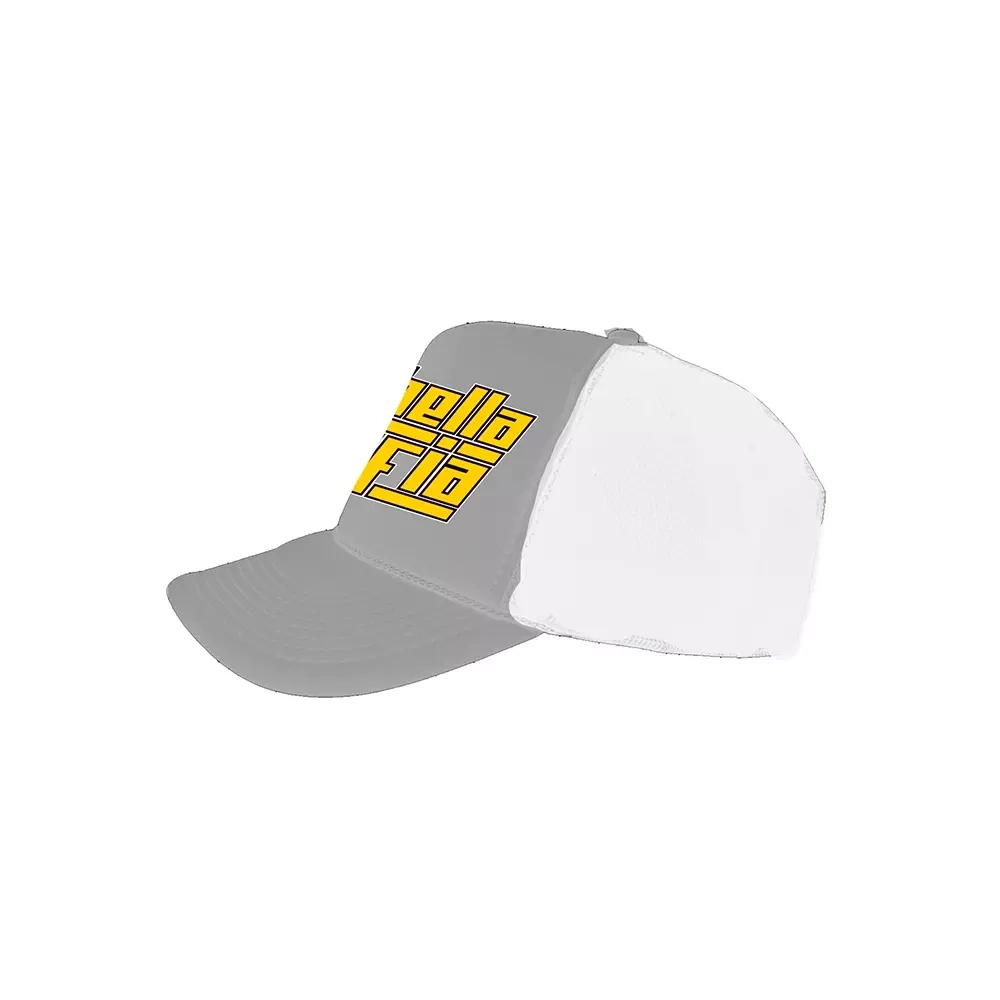 CZAPKA DAMSKA LABELLAMAFIA GREY & YELLOW