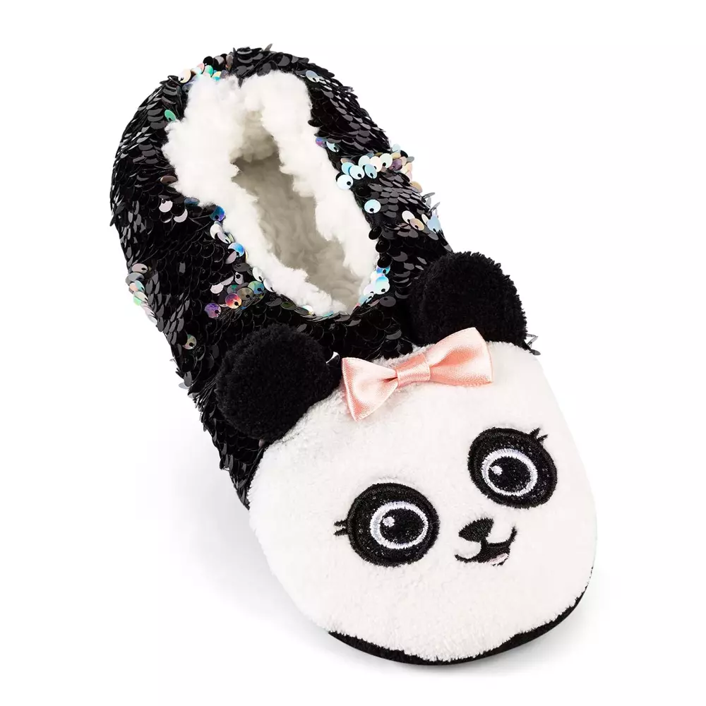 Kapcie dziecięce SKECHERS BOYS & GIRLS COSY FURRY SLIPPER 1P 