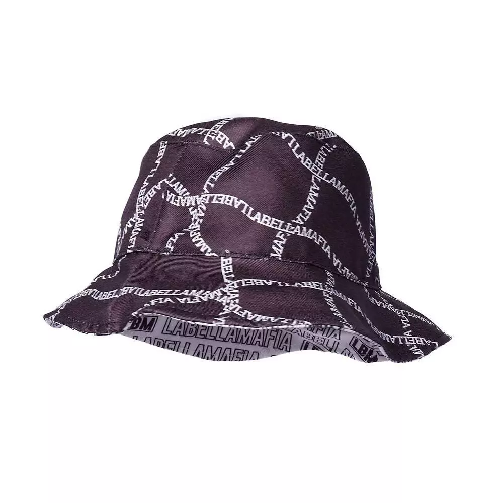 Kapelusz damski LABELLAMAFIA BUCKET HAT BLACK