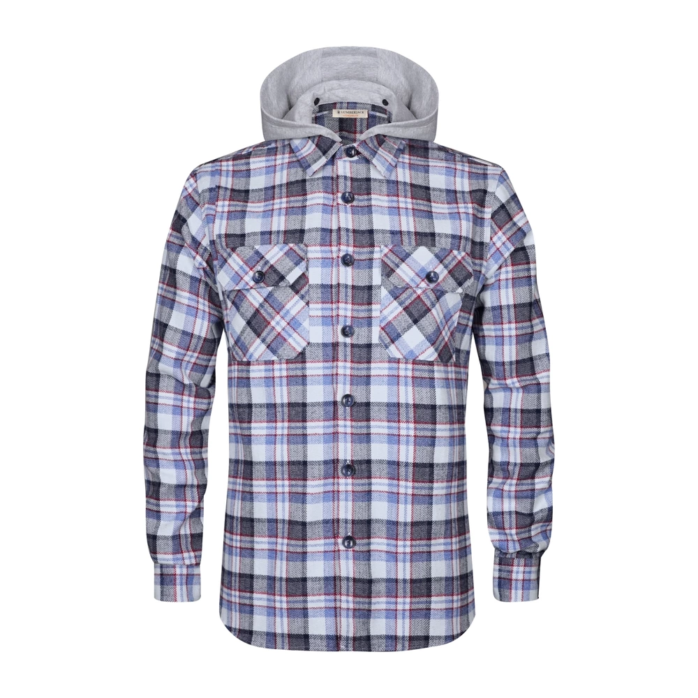 Koszula męska LUMBERJACK FUN TARTAN HOODIE SHIRT