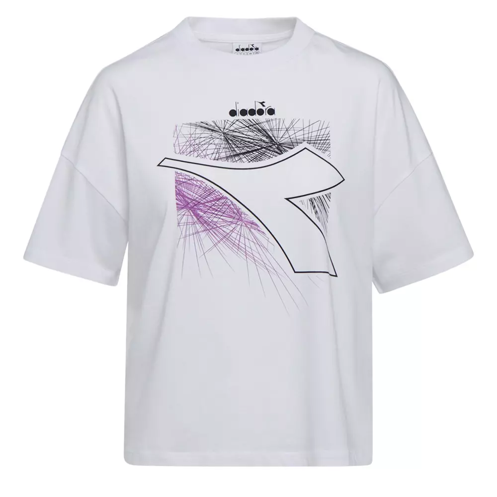 Koszulka damska DIADORA L. T-SHIRT SS LOGO FLARE