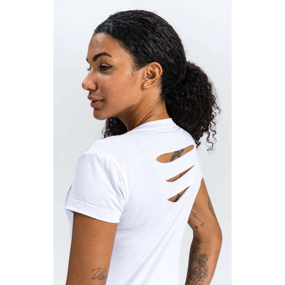 Koszulka damska LABELLAMAFIA T-SHIRT BRAVE WHITE