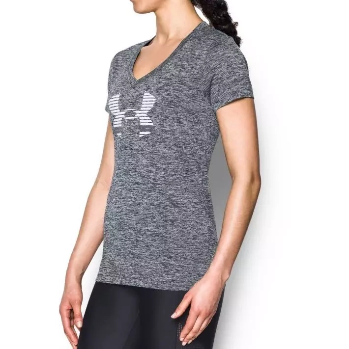 Koszulka damska Under Armour TECH SSV GRAPHIC TWIST  