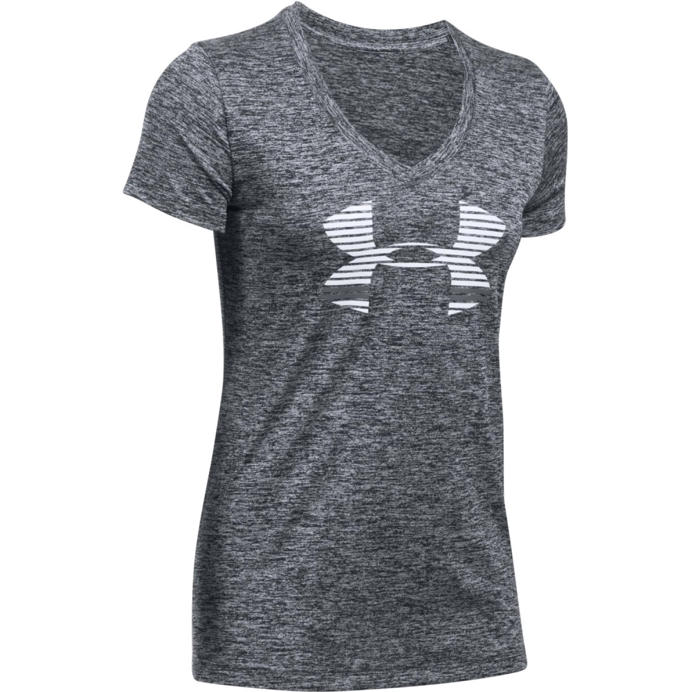Koszulka damska Under Armour TECH SSV GRAPHIC TWIST  