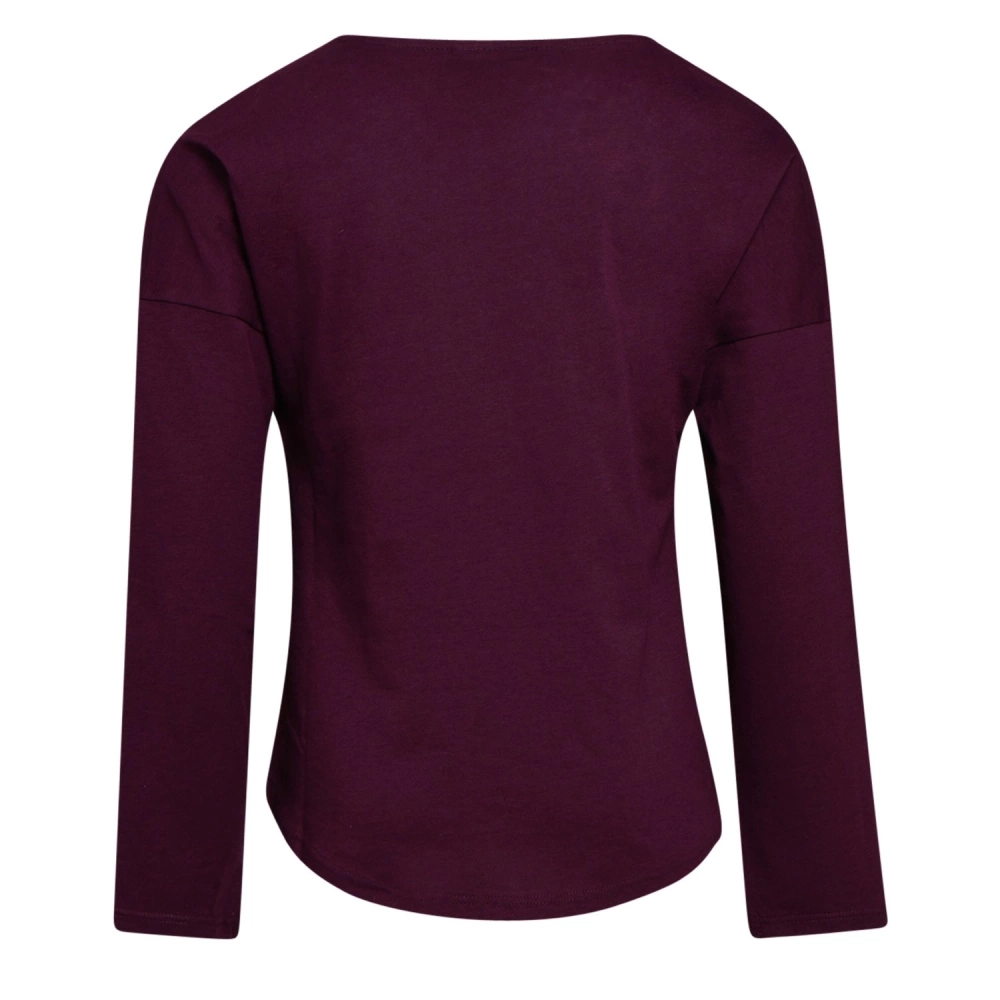 Koszulka dziewczęca DIADORA JG.LS T-SHIRT 5PALLE