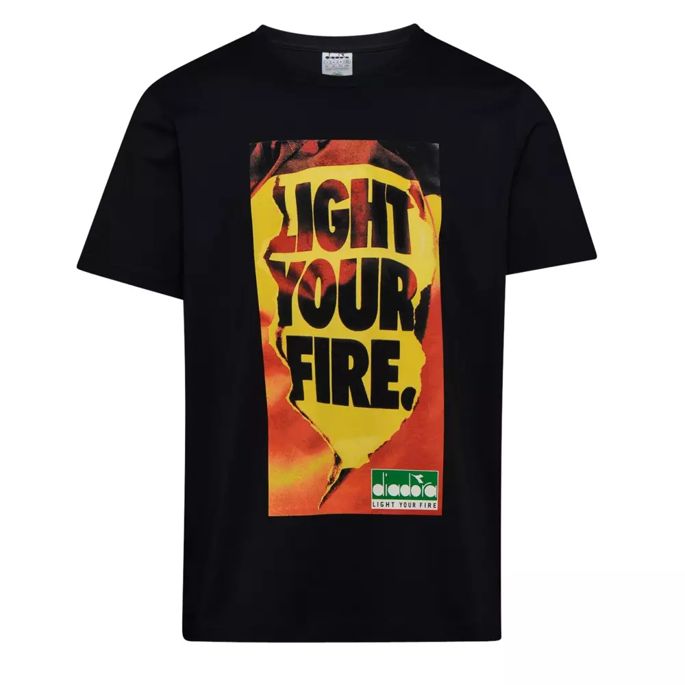 Koszulka męska DIADORA T-SHIRT SS LIGHT YOUR FIRE 