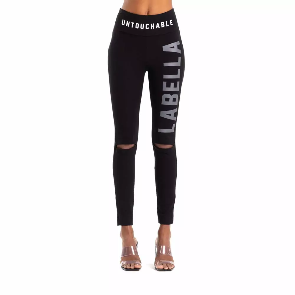 Legginsy damskie LABELLAMAFIA LEGGING MUST HAVE BLACK