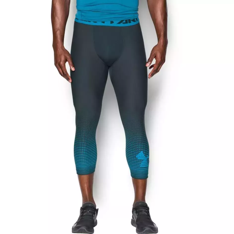 Legginsy męskie Under Armour HG ARMOUR COMP GRAPHIC 3/4  