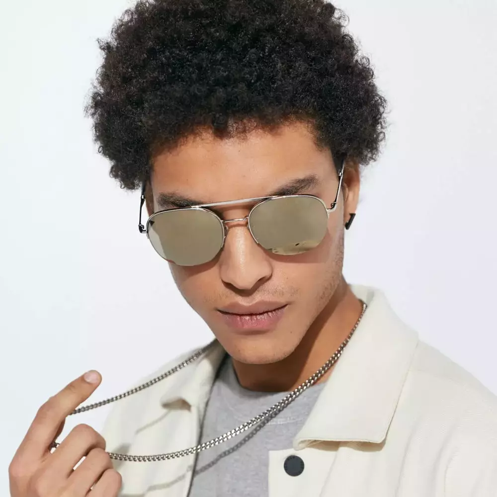 Okulary HAWKERS LENOX - SILVER LIGHT GOLD