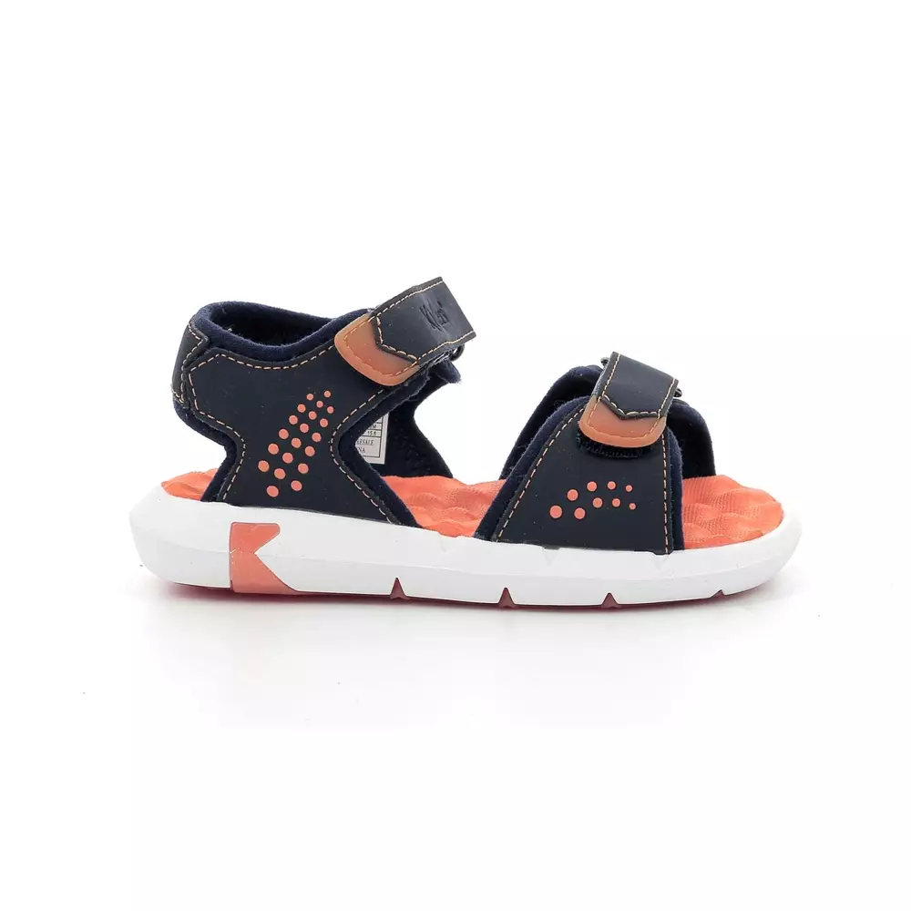 Sandały dziecięce Kickers JUMANGAP MARINE ORANGE