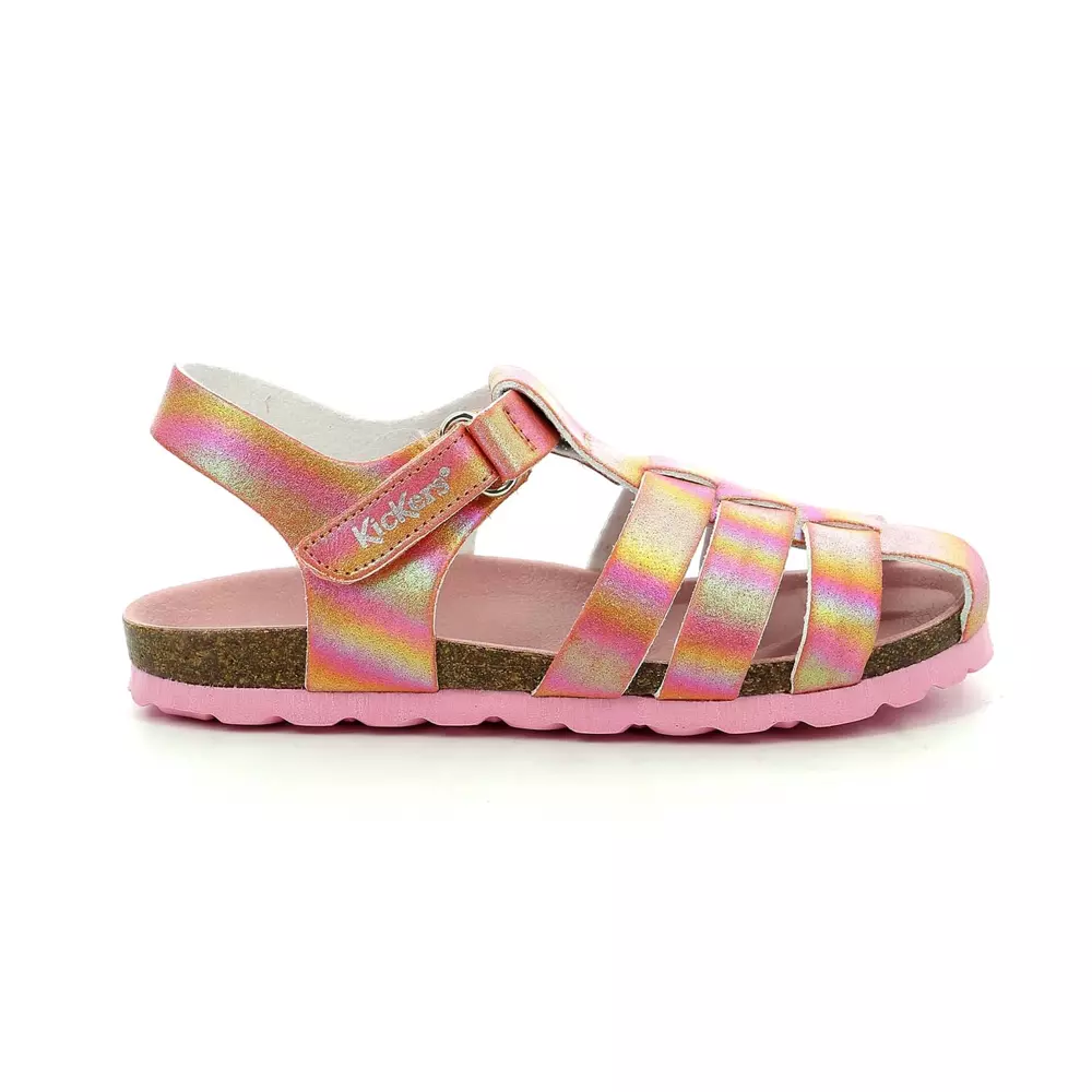 Sandały dziecięce Kickers SUMMERTAN ROSE RAINBOW