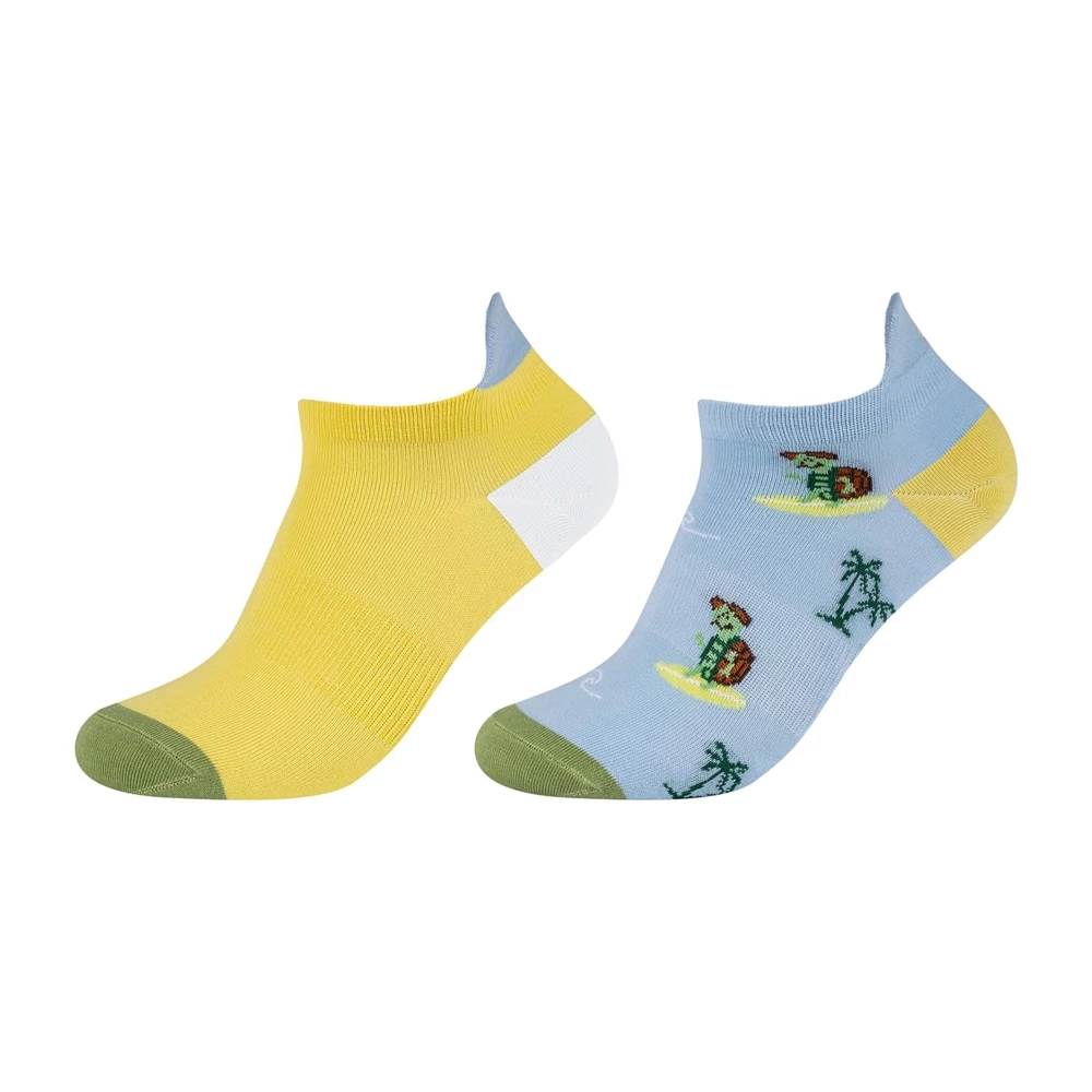 Skarpety FUNSOCKS UNISEX ORGANIC COTTON MOTIFS SNEAKER 2P