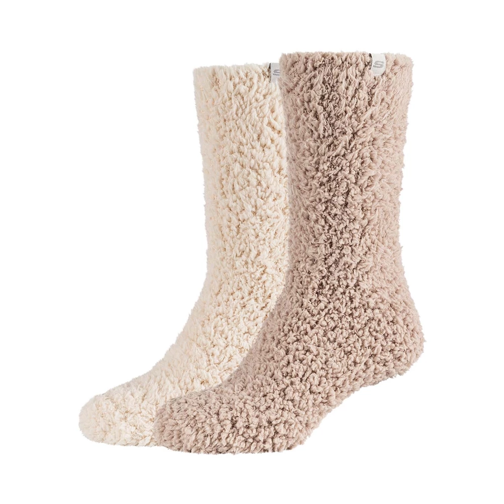 Skarpety damskie SKECHERS WOMEN COZY FUZZY SOCKS 2P