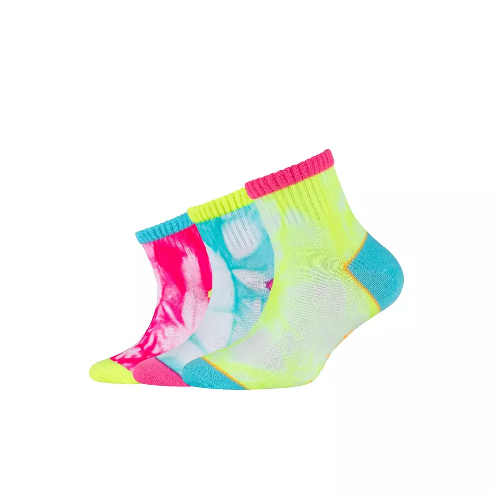 Skarpety dziewczęce SKECHERS GIRLS CASUAL FANCY TIE DIE SOCKS 3P