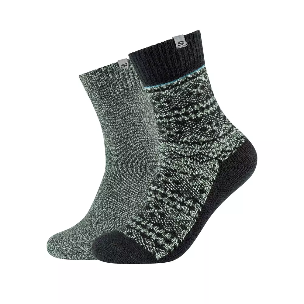 Skarpety męskie SKECHERS MEN CASUAL FASHION JACQUARD SOCKS 2P