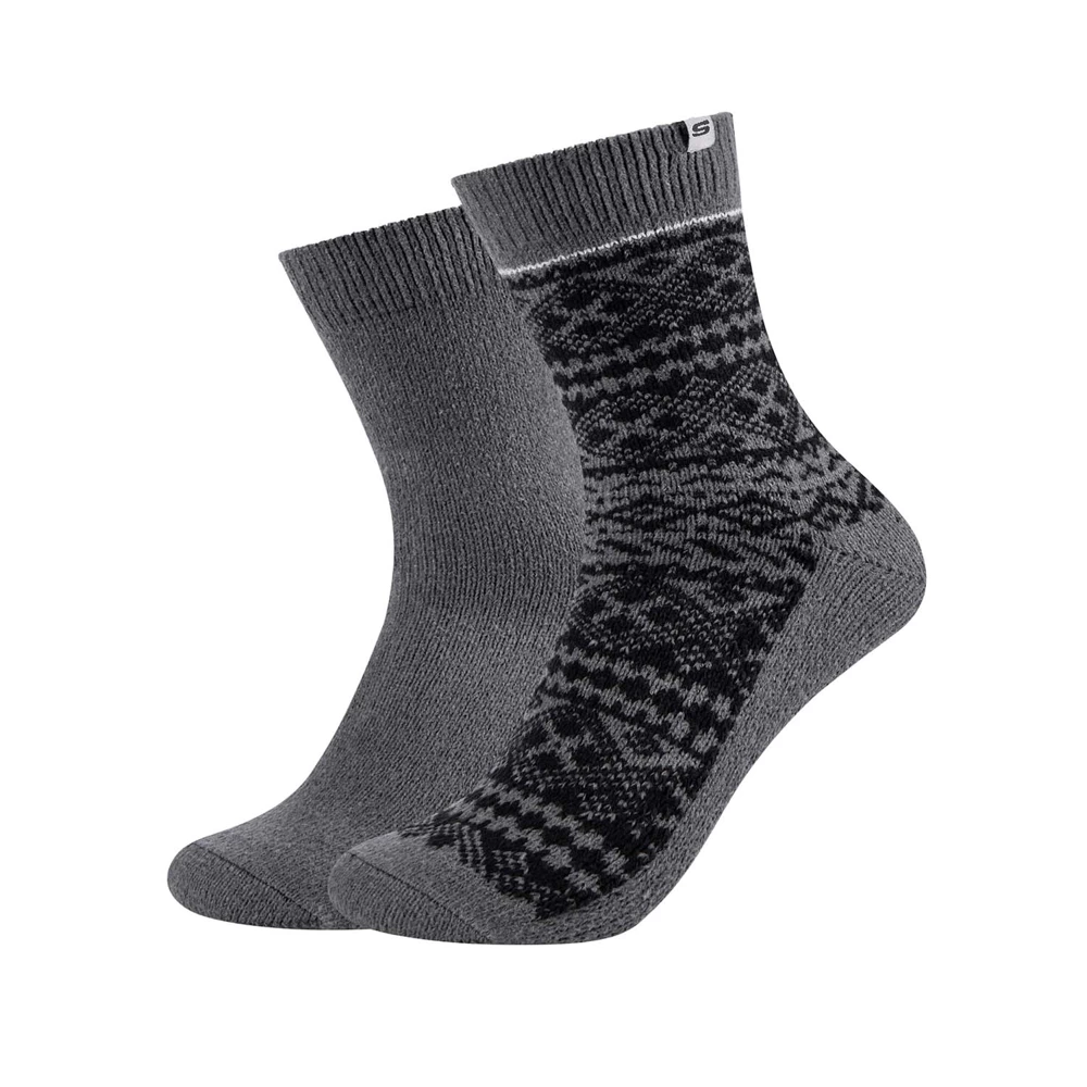 Skarpety męskie SKECHERS MEN CASUAL FASHION JACQUARD SOCKS 2P