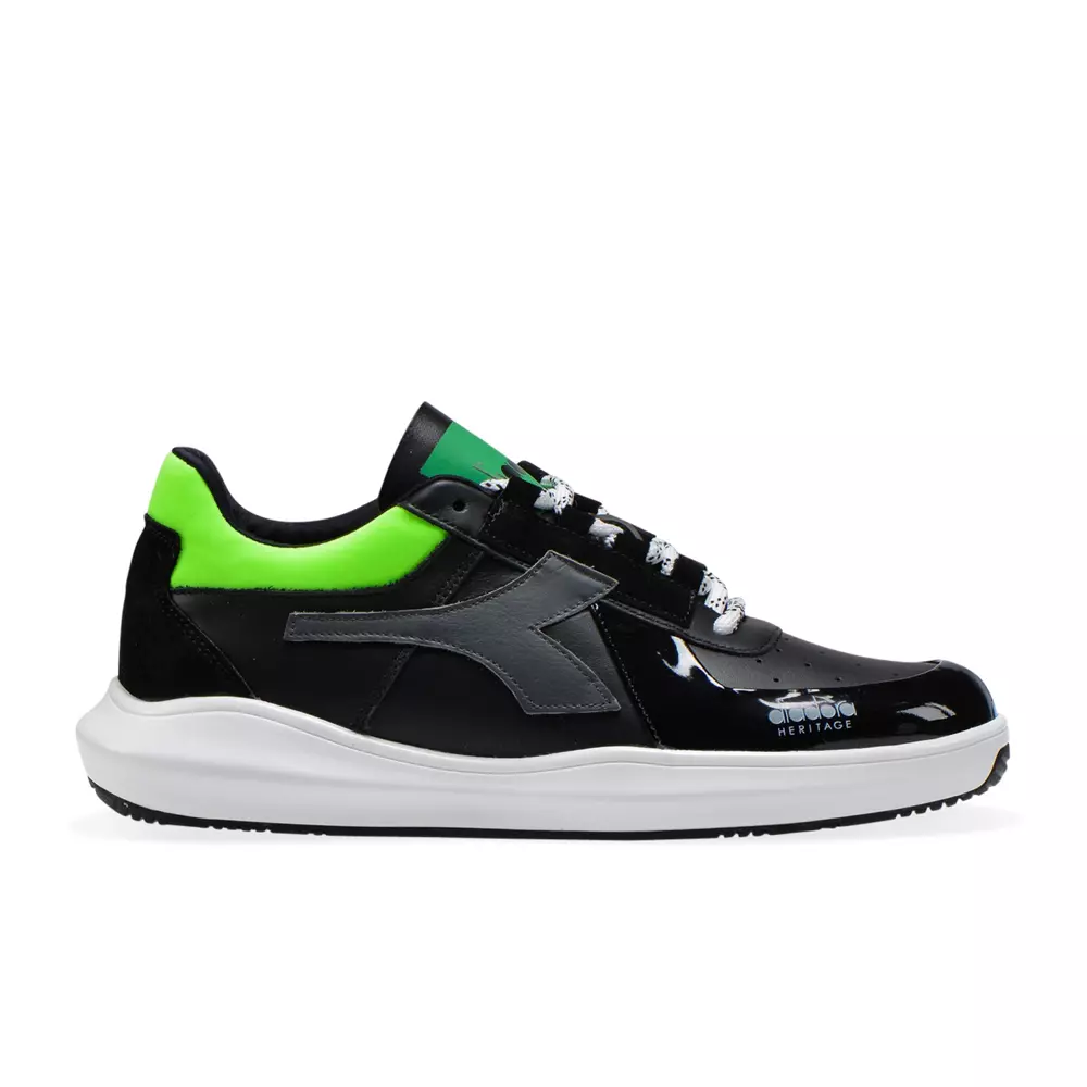 Sneakersy DIADORA MI BASKET H LOW MDS FLUO