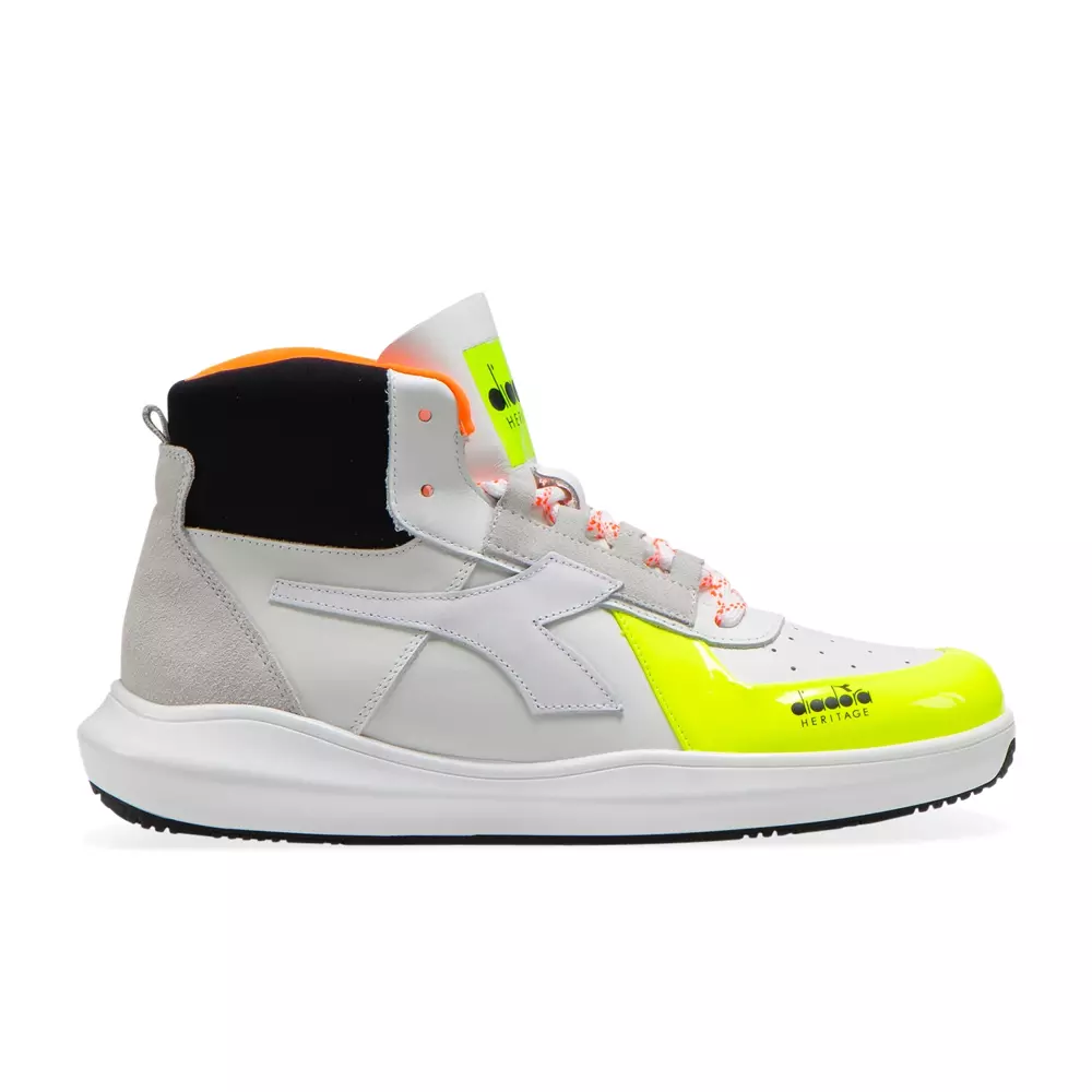 Sneakersy DIADORA MI BASKET H MDS FLUO