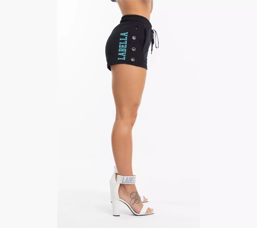 Spodenki krótkie damskie LABELLAMAFIA SHORTS CELTIC BLACK