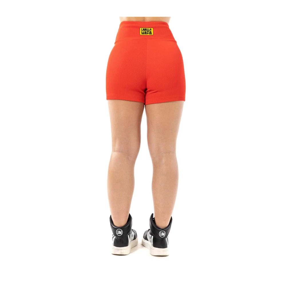Spodenki krótkie damskie LABELLAMAFIA SHORTS FLAME RED