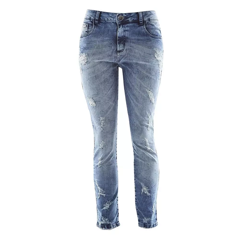 Spodnie damskie LABELLAMAFIA PANTS DENIM