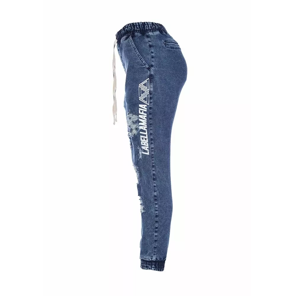 Spodnie damskie LABELLAMAFIA PANTS JEANS 