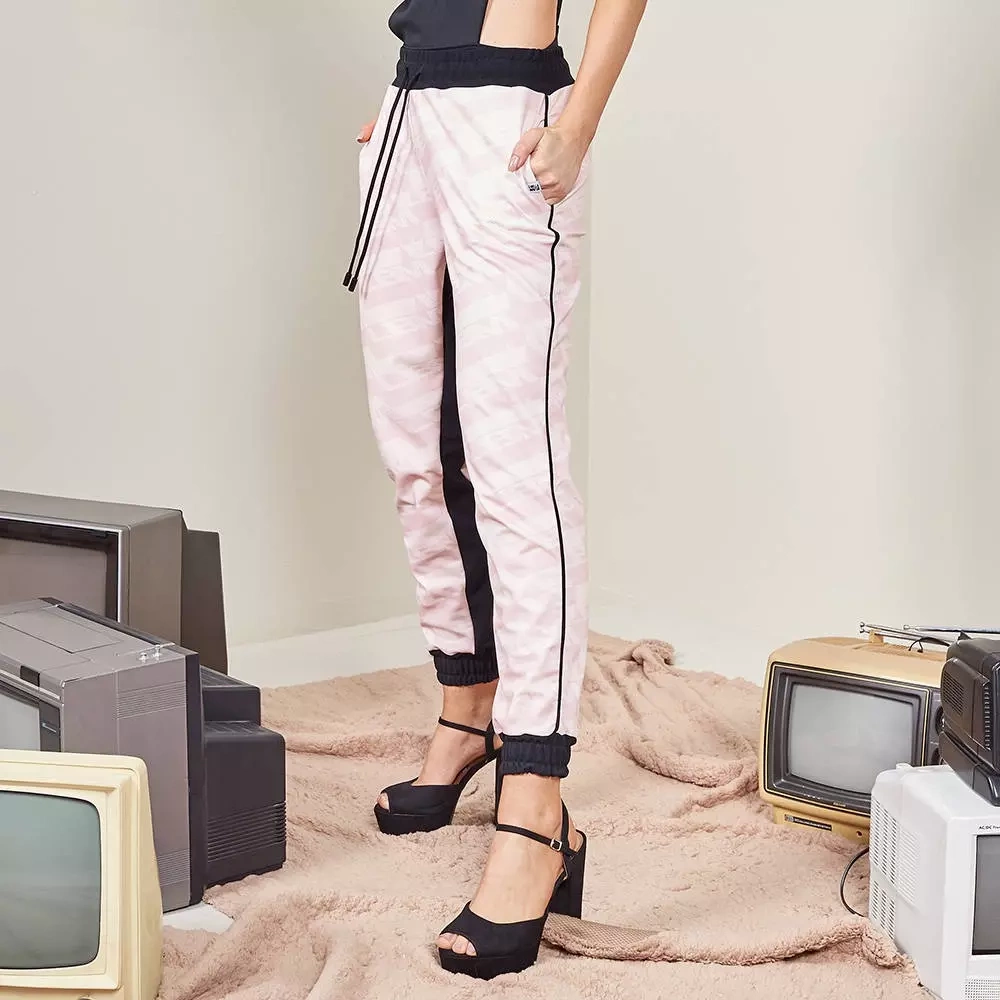 Spodnie damskie LABELLAMAFIA PANTS PRINTED