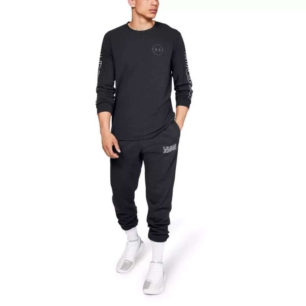 Spodnie dresowe męskie UA Baseline FLC Tapered Pant 