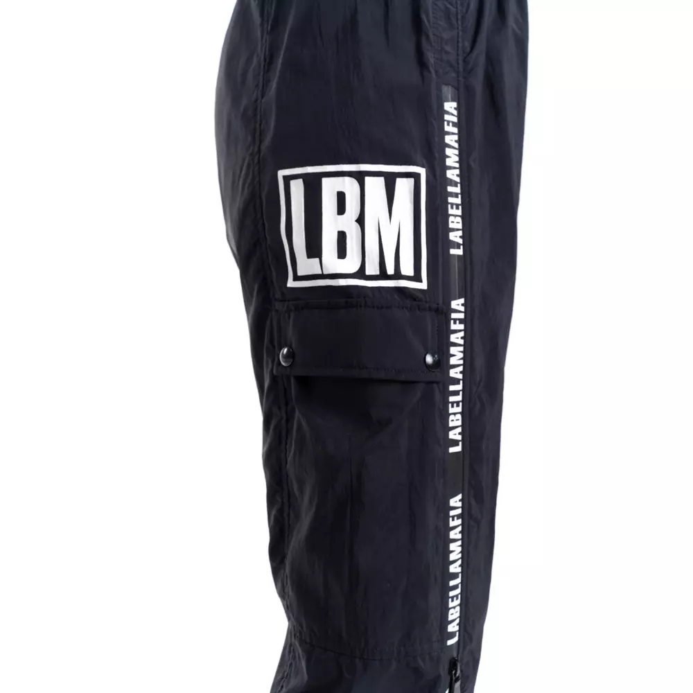 Spodnie lifestyle damskie LABELLAMAFIA PANTS ELETRIC BLACK