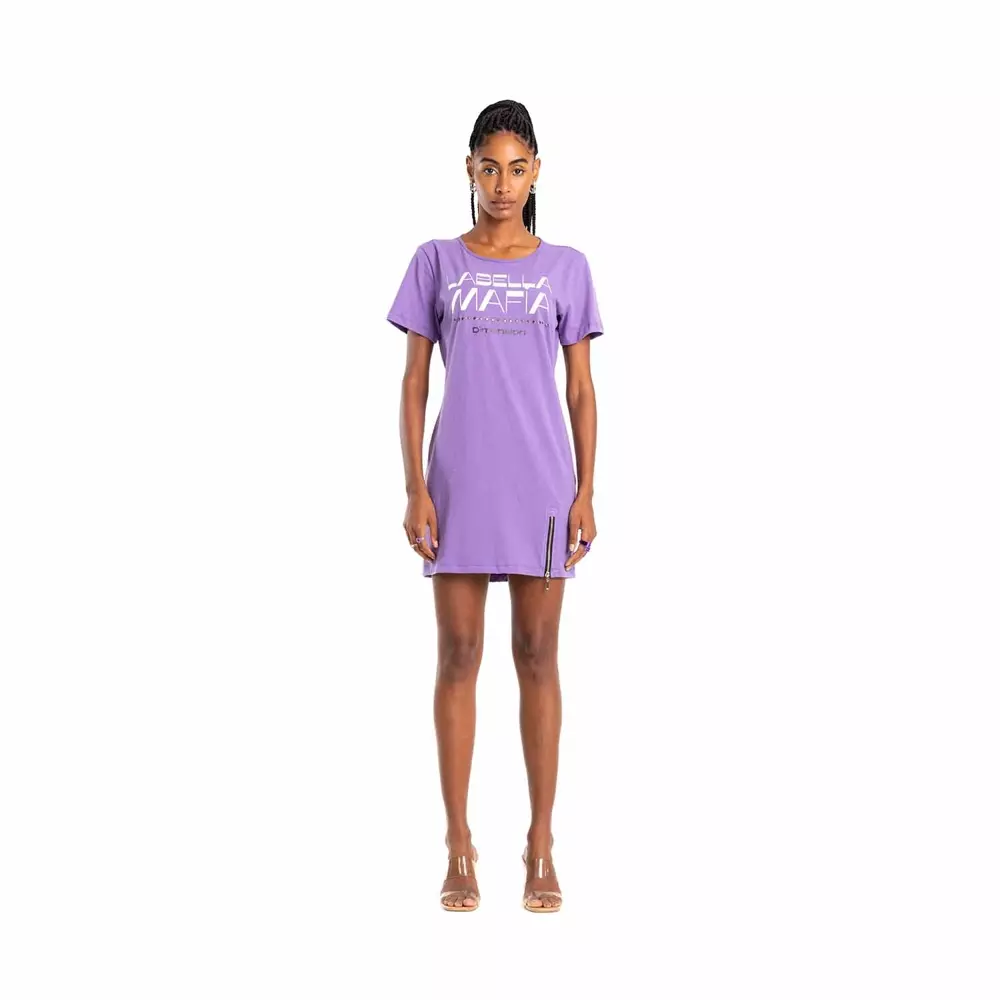 Sukienka LABELLAMAFIA DRESS DIMENSION PURPLE