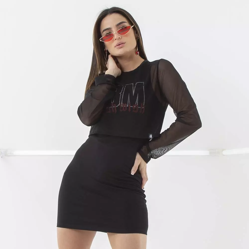 Sukienka damska LABELLAMAFIA DRESS BLACK