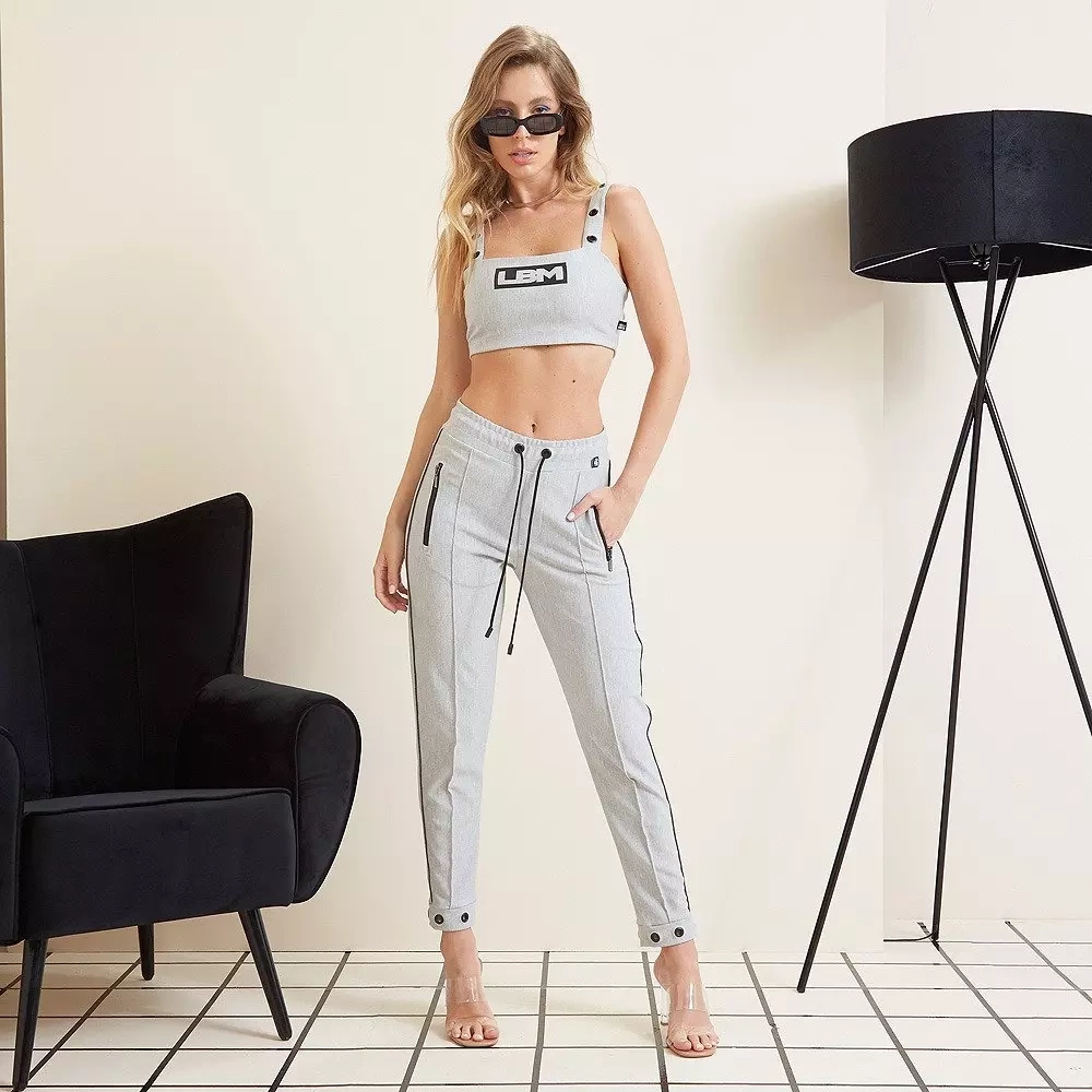 Top damski LABELLAMAFIA CROP TOP BLEND
