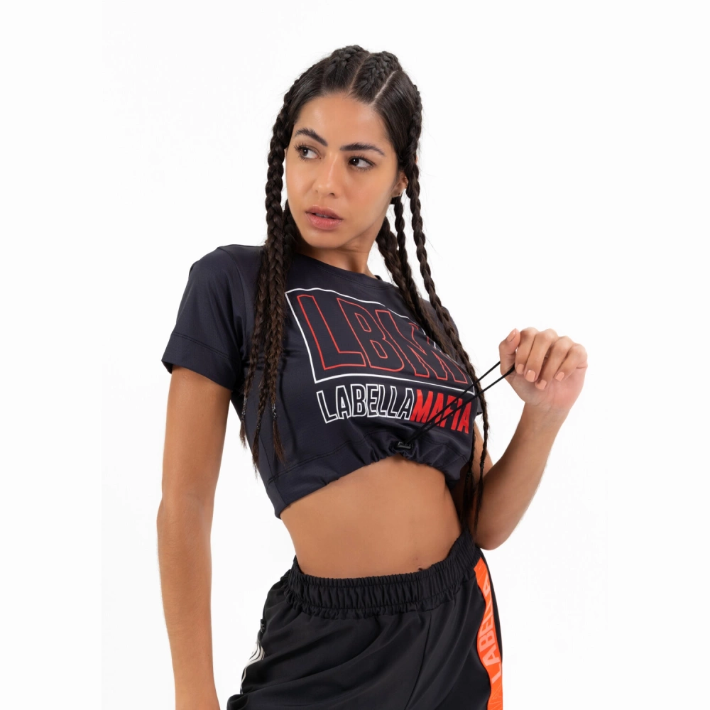 Top damski LABELLAMAFIA CROPPED FRENETIC