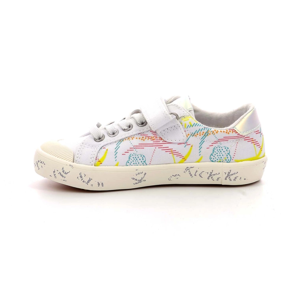 Trampki dziecięce Kickers GODY BLANC SUNSHINE dziecięce
