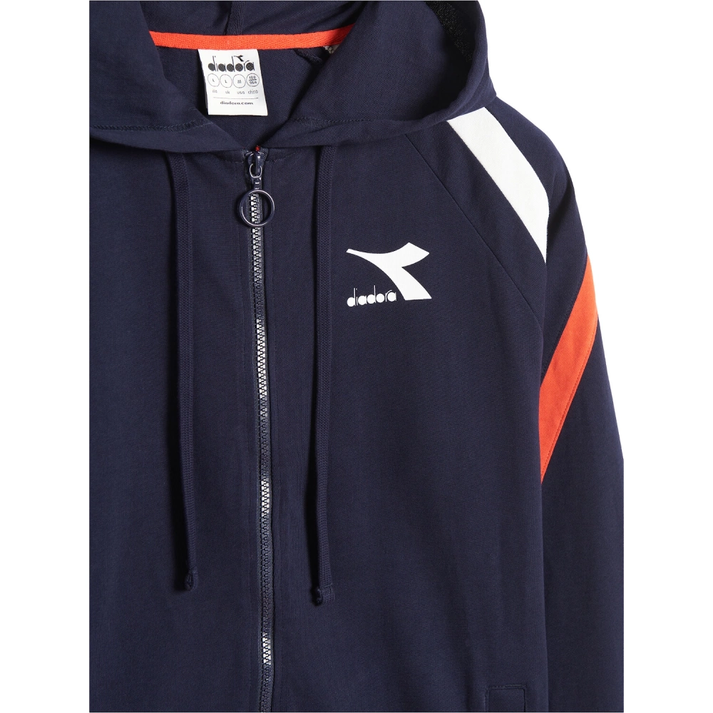 Zestaw dresowy męski DIADORA TRACKSUIT HOODIE FZ CORE